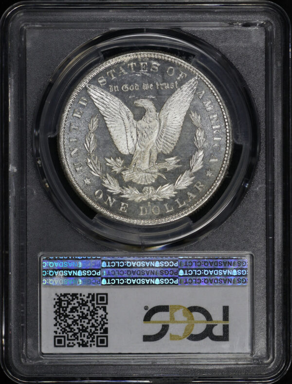 Reverse of this 1879-S Morgan Dollar PCGS MS-66 DMPL