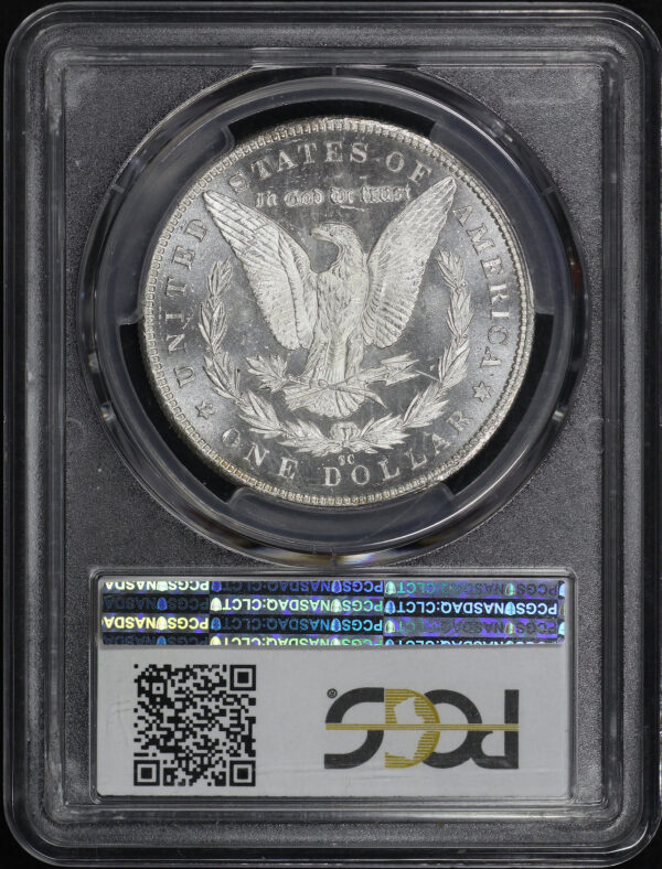 Reverse of this 1883-CC Morgan Dollar PCGS MS-64+ DMPL CAC