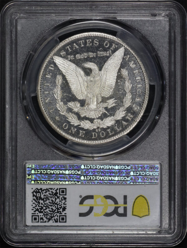 Reverse of this 1885-CC Morgan Dollar PCGS MS-66 DMPL
