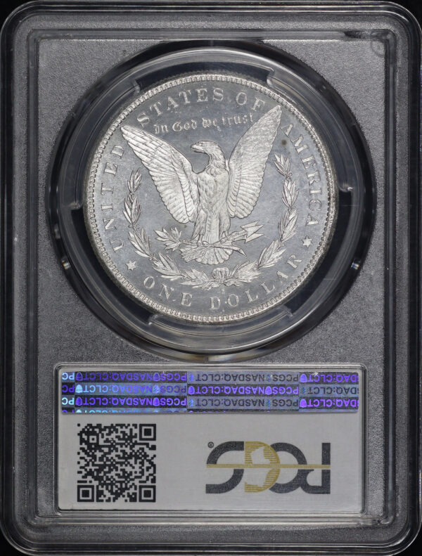 Reverse of this 1897-S Morgan Dollar PCGS MS-64 DMPL CAC