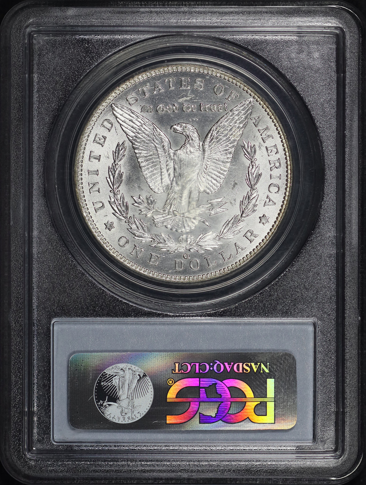 Reverse of this 1900-O/CC Top-100 Morgan Dollar VAM-8 PCGS MS-62