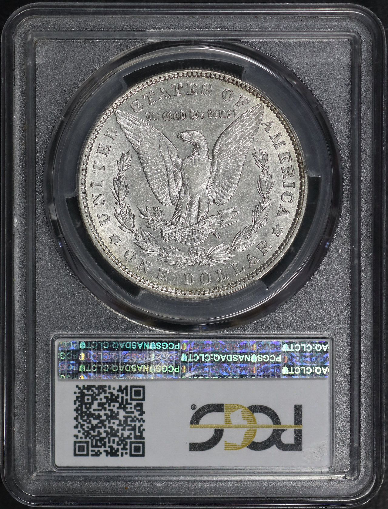 1901 Top-100 Morgan Dollar VAM-3 Shifted Eagle DDR PCGS AU-55 ...