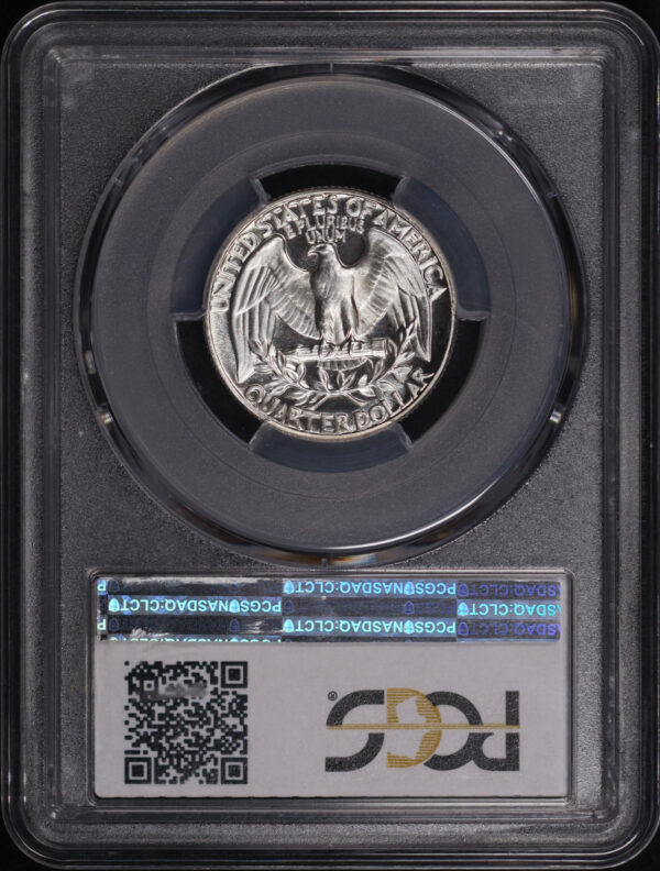 Reverse of this 1953 Washington Quarter PCGS PR-68 FS-101 DDO