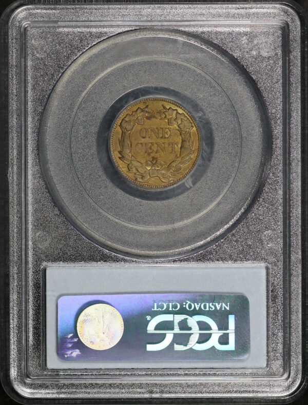 Reverse of this 1857 Flying Eagle Cent PCGS MS-63