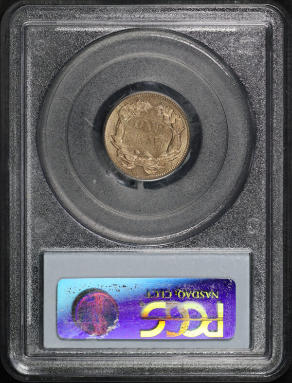 Reverse of this 1857 Flying Eagle Cent PCGS MS-64 CAC