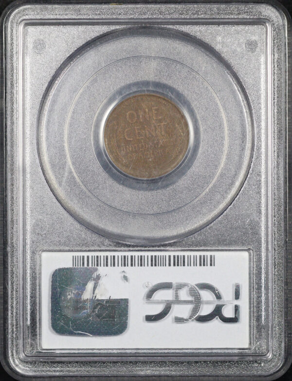 Reverse of this 1909-S VDB Lincoln Cent Wheat Reverse PCGS VF-25