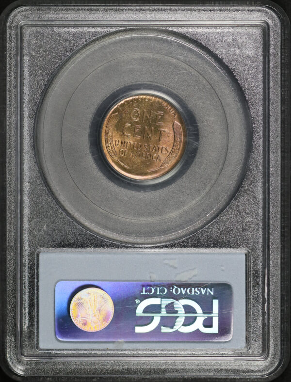 Reverse of this 1921-S Lincoln Cent Wheat Reverse PCGS MS-64 RB