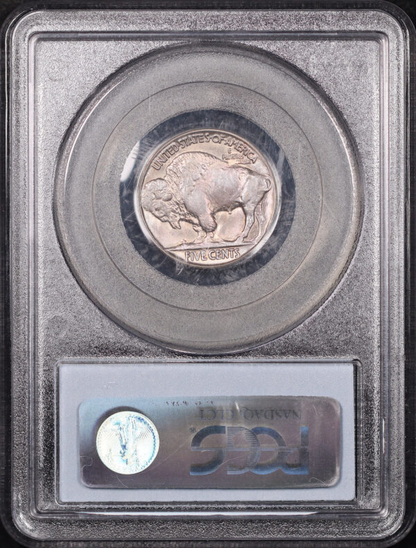 Reverse of this 1918 Buffalo Nickel PCGS MS-65