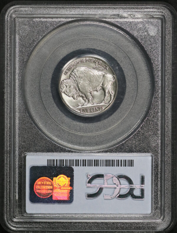 Reverse of this 1935 Buffalo Nickel PCGS MS-65