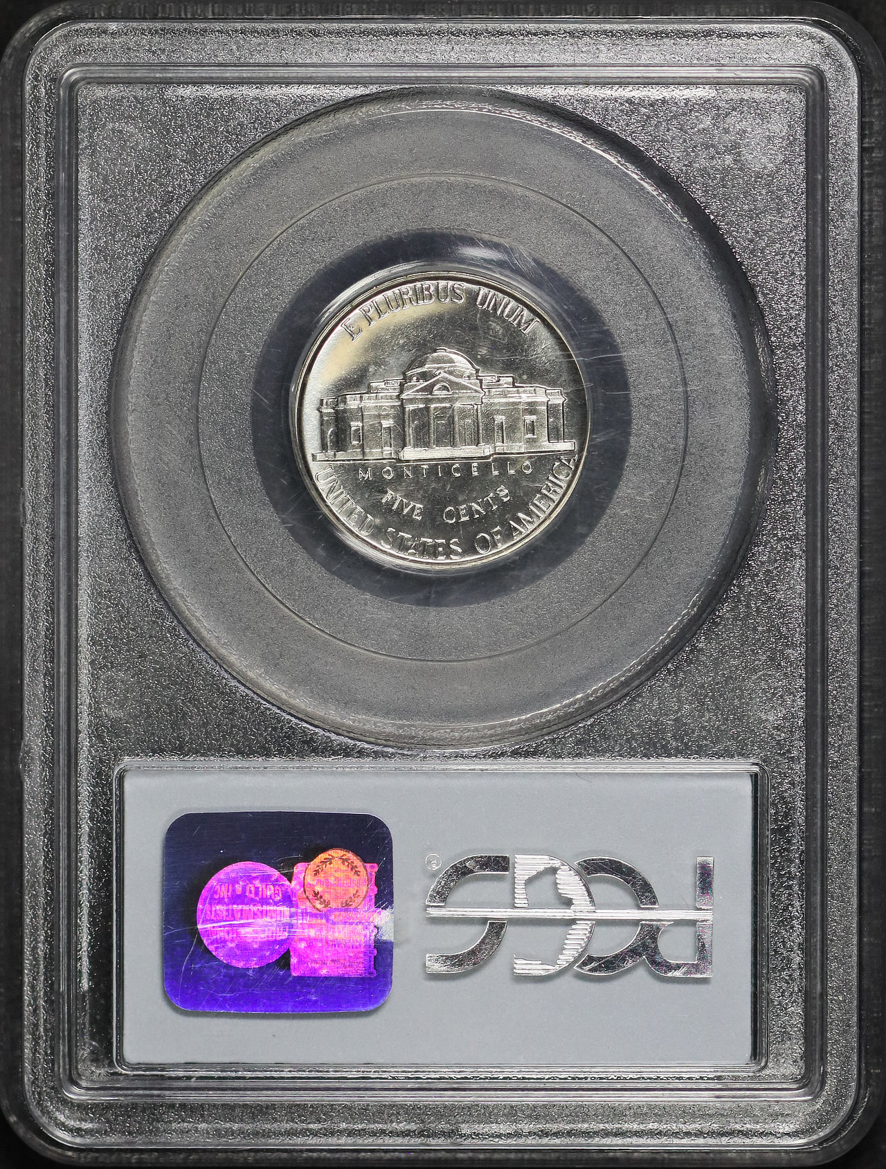 Reverse of this 1941 Jefferson Nickel PCGS PR-66