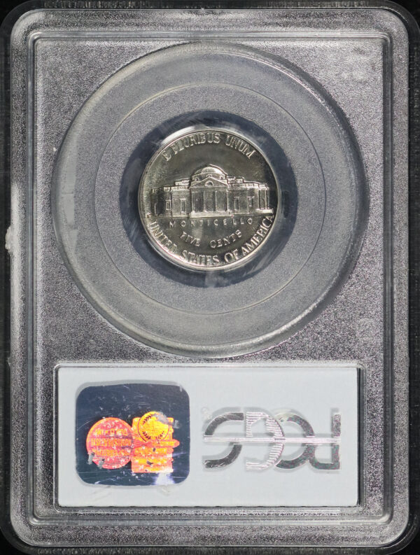 Reverse of this 1952 Jefferson Nickel PCGS PR-67