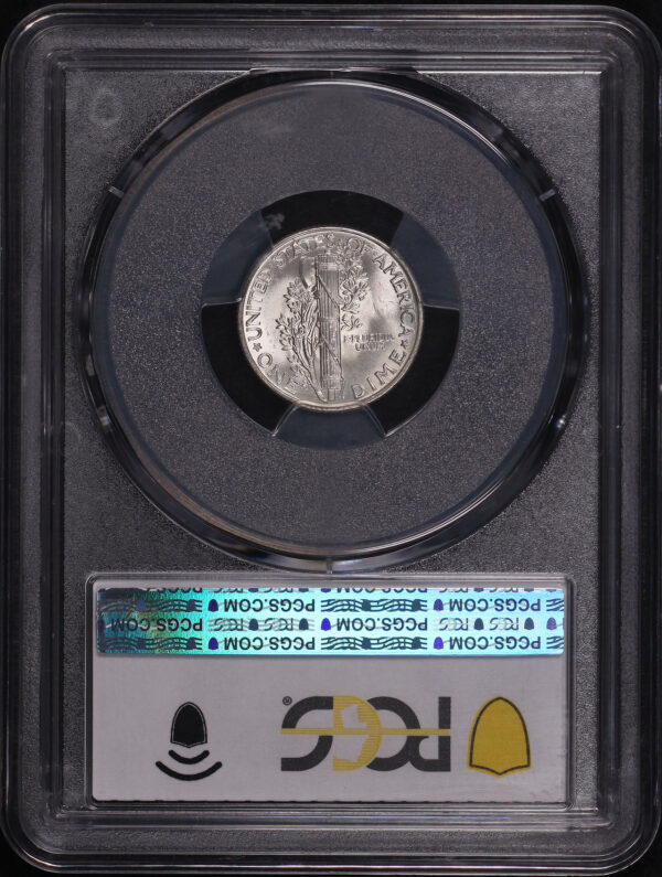 Reverse of this 1941 Mercury Dime PCGS MS-66 FB