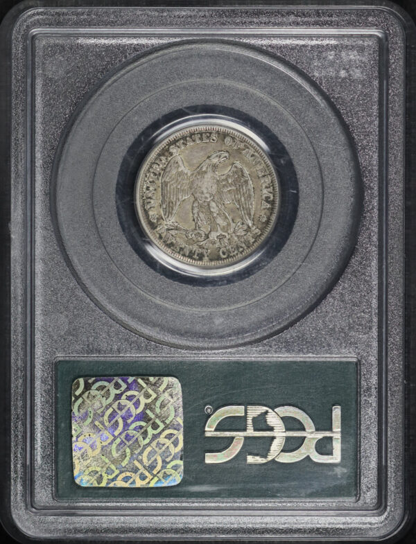 Reverse of this 1875-CC Twenty Cent PCGS VF-35 CAC