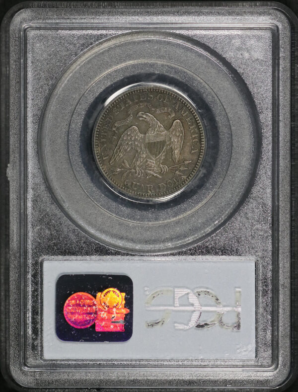 Reverse of this 1876 Liberty Seated Quarter PCGS PR-63