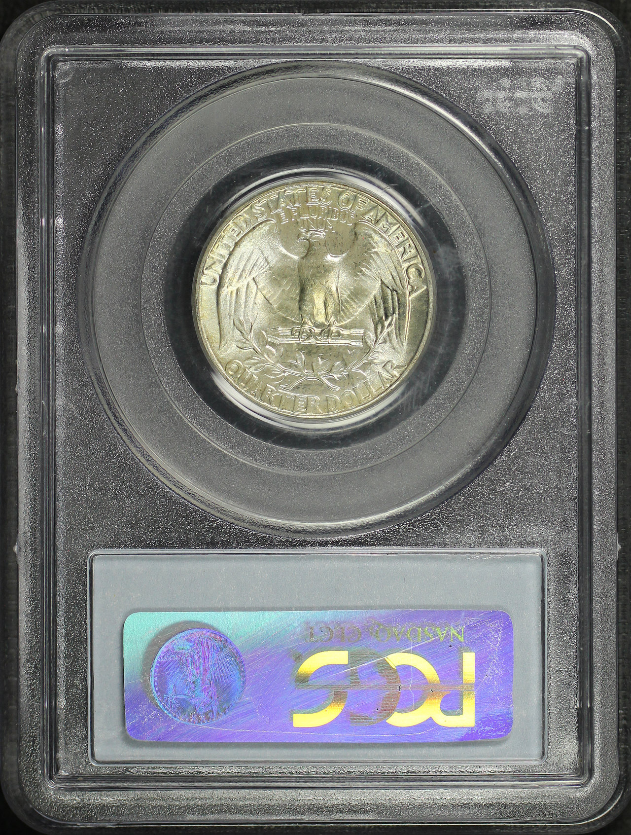 Reverse of this 1939 Washington Quarter PCGS MS-65