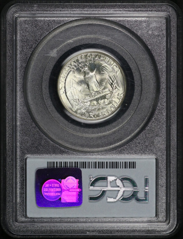 Reverse of this 1939-D Washington Quarter PCGS MS-64