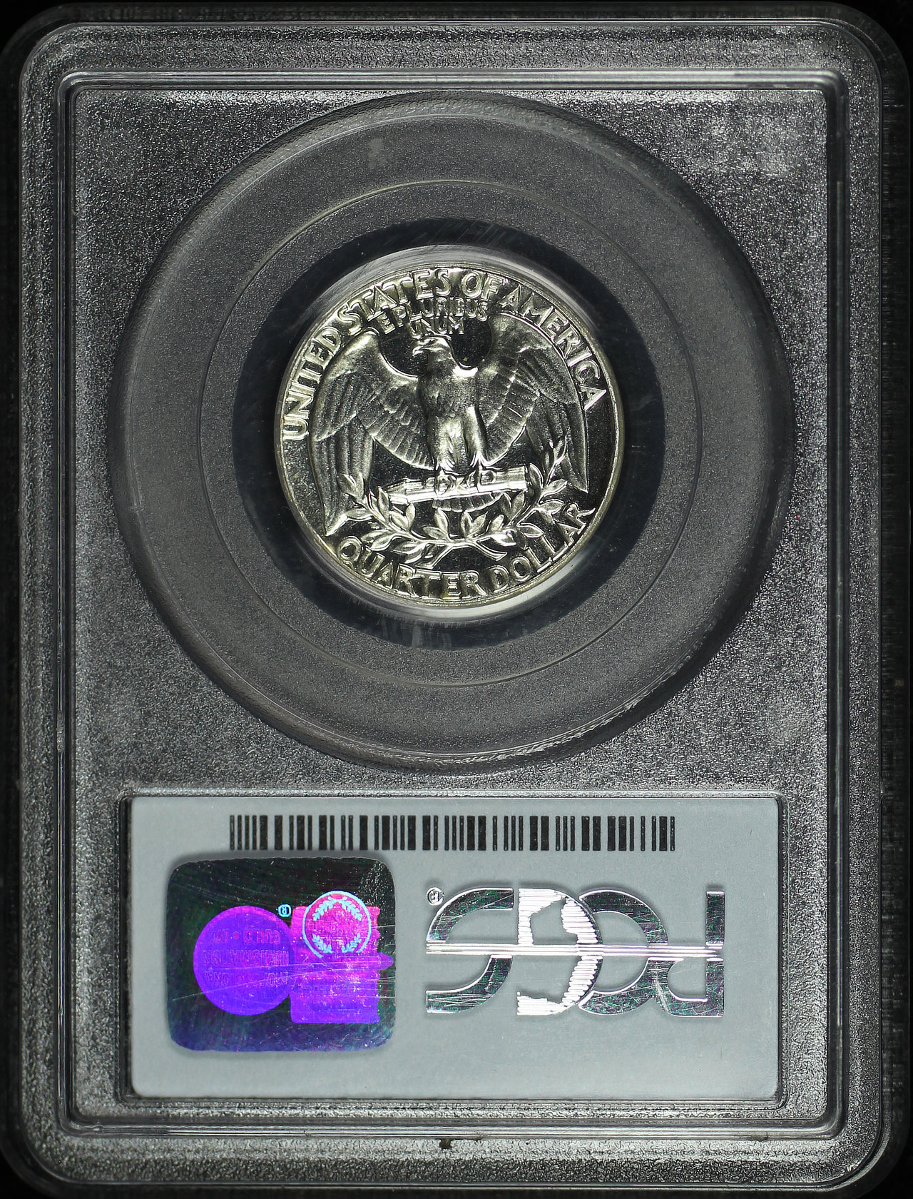 Reverse of this 1961 Washington Quarter PCGS PR-69