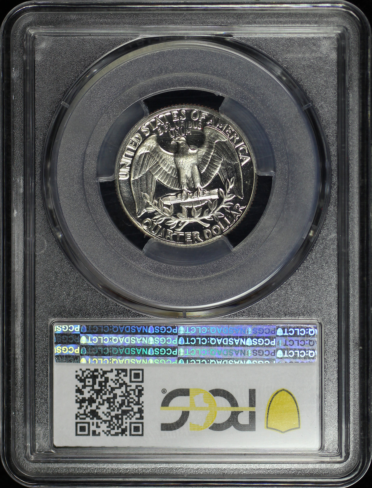 Reverse of this 1968-S Washington Quarter PCGS PR-69