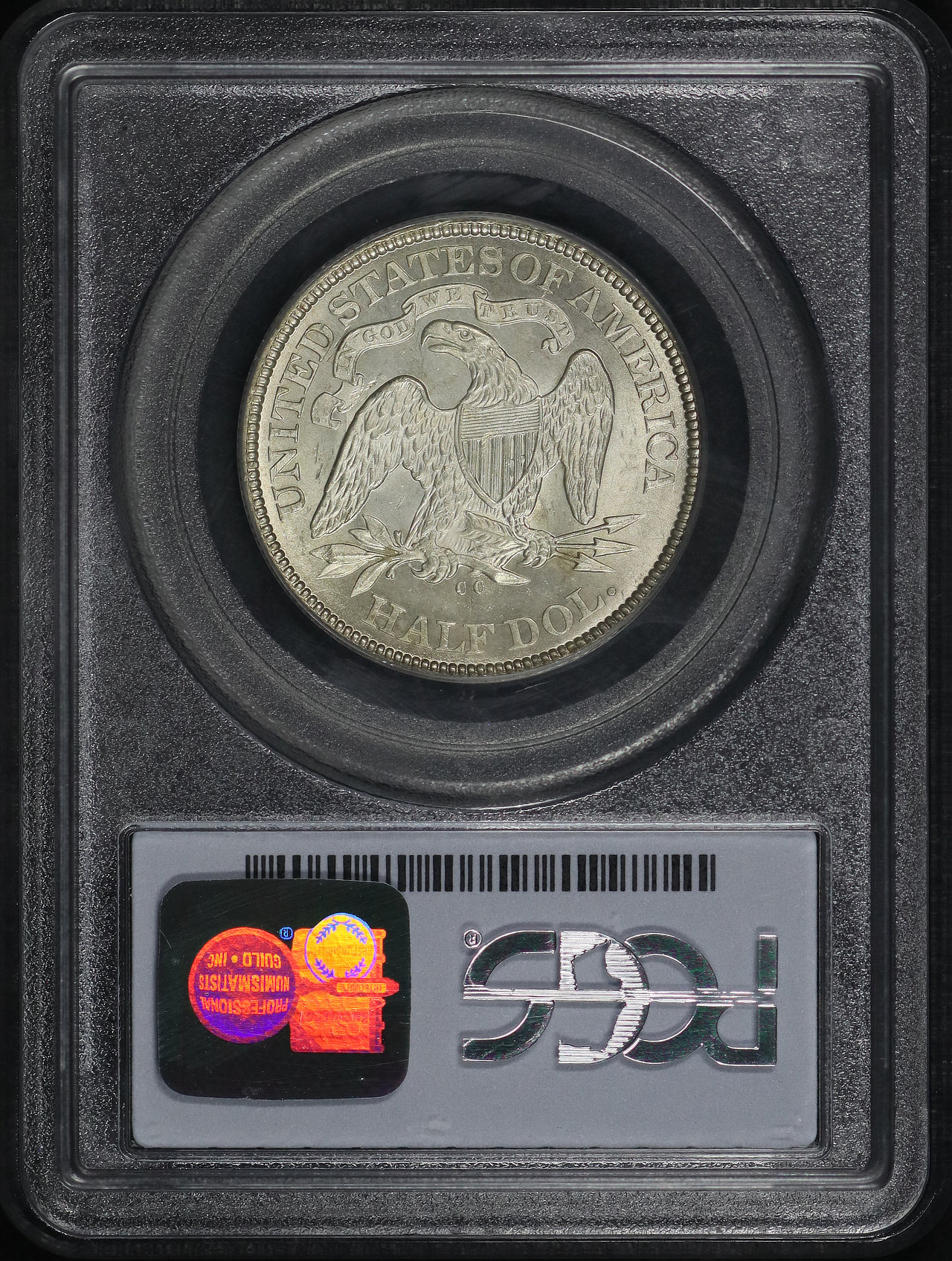 Reverse of this 1876-CC Liberty Seated Half Dollar PCGS MS-64