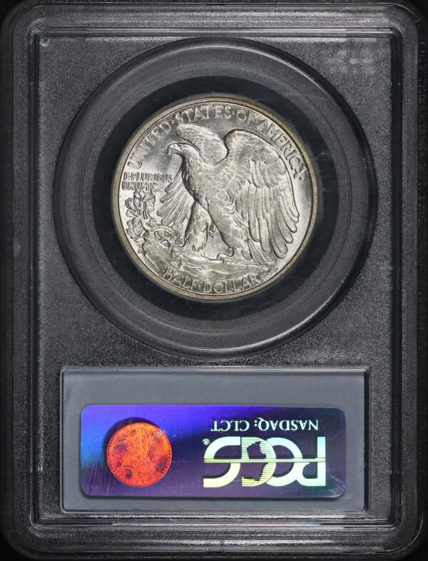 Reverse of this 1923-S Walking Liberty Half Dollar PCGS AU-55