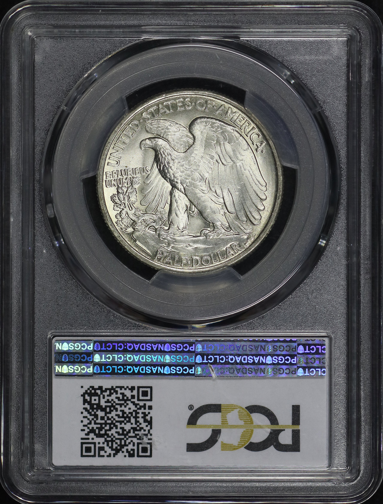 Reverse of this 1935 Walking Liberty Half Dollar PCGS MS-64