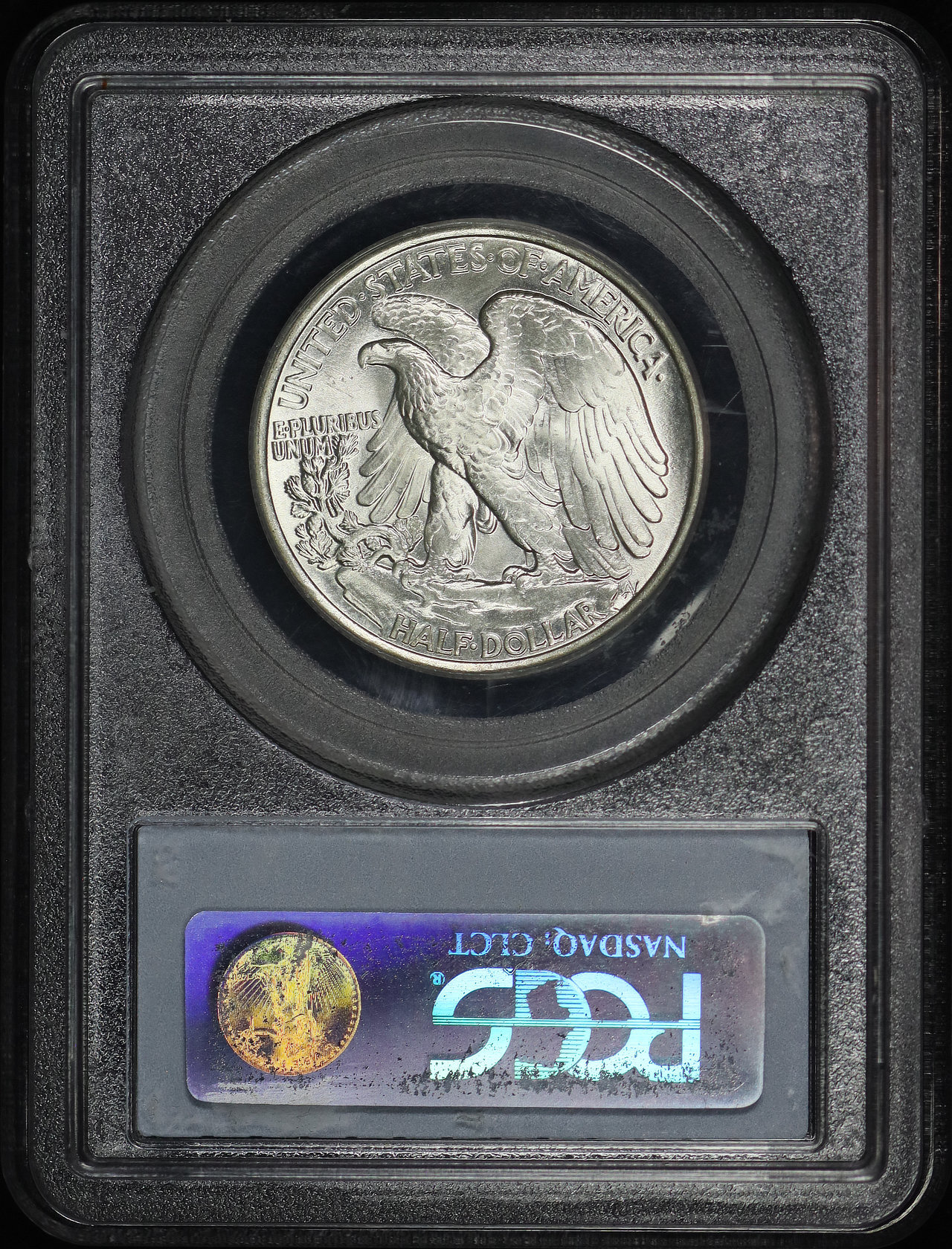 Reverse of this 1936 Walking Liberty Half Dollar PCGS MS-65