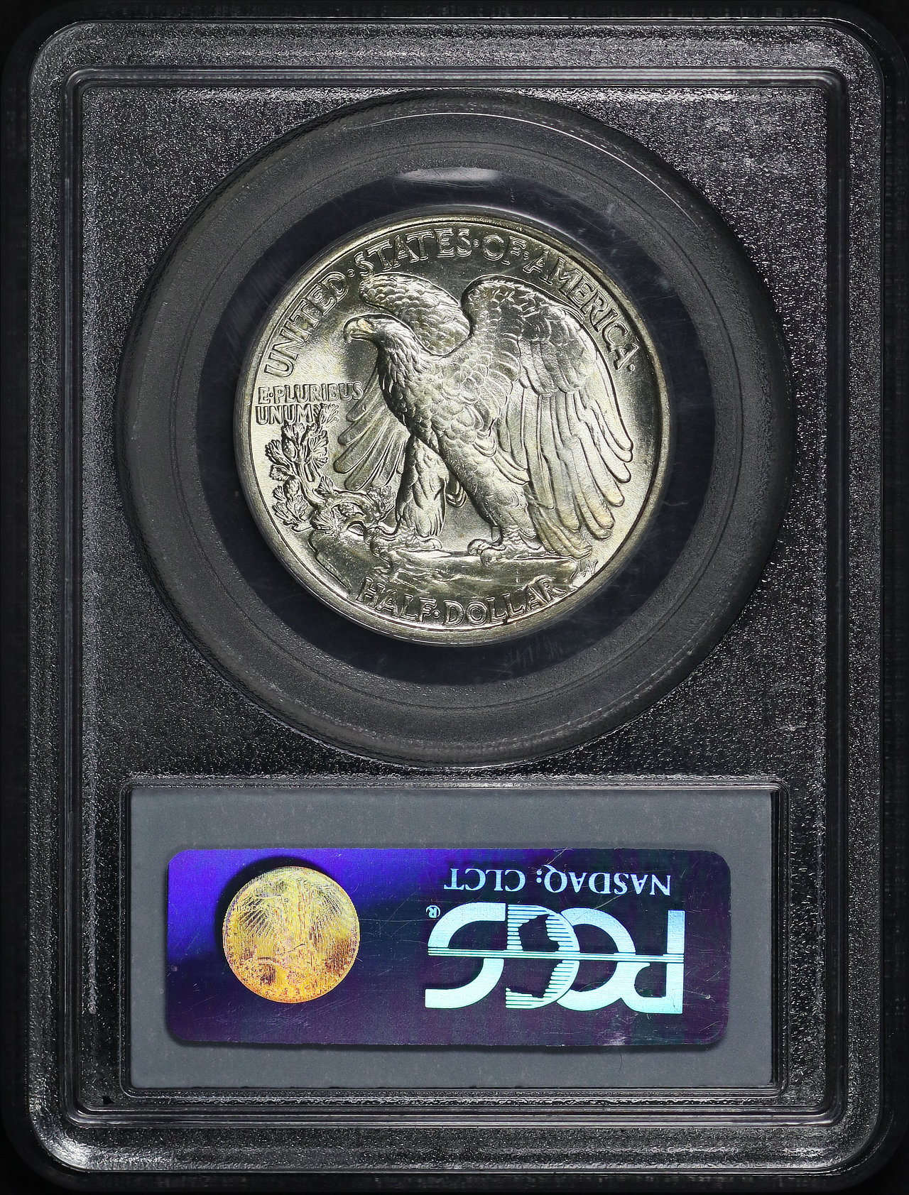Reverse of this 1942 Walking Liberty Half Dollar PCGS MS-64