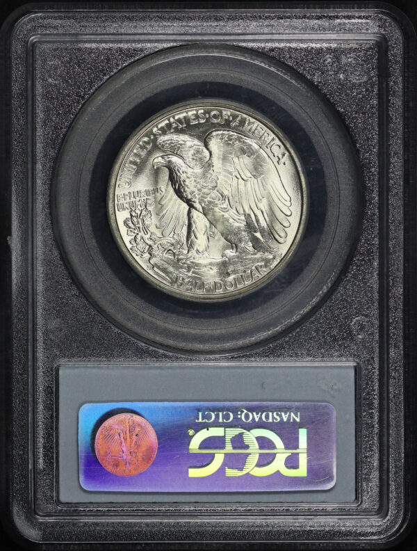 Reverse of this 1943-S Walking Liberty Half Dollar PCGS MS-64