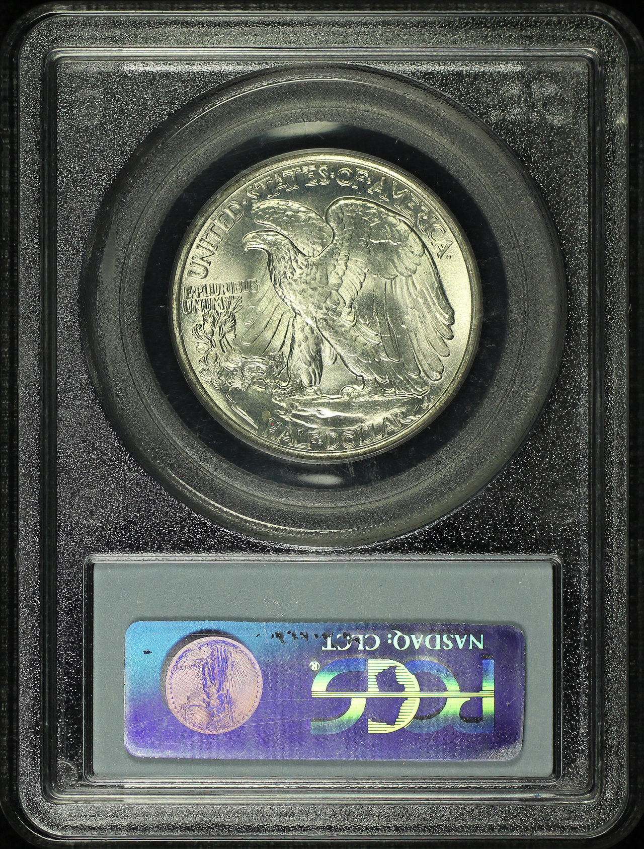 Reverse of this 1946 Walking Liberty Half Dollar PCGS MS-65