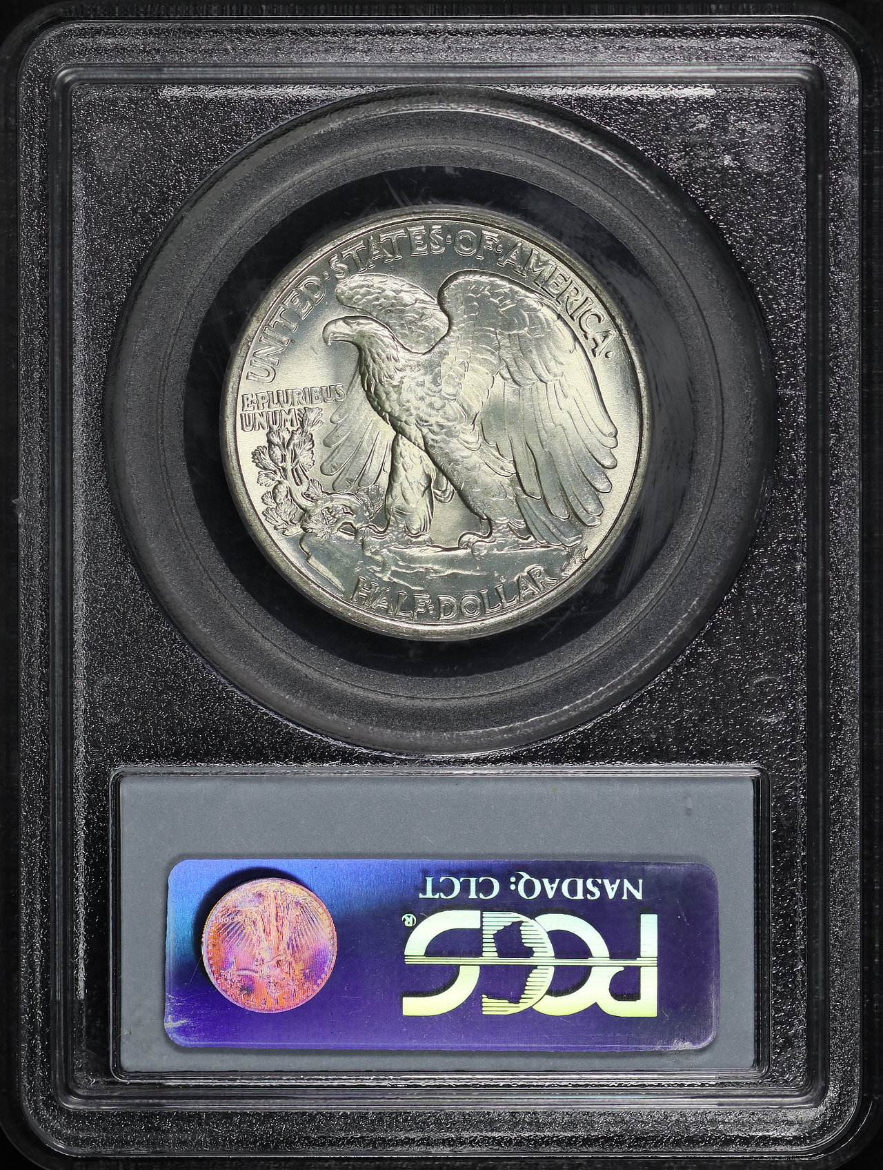 Reverse of this 1946 Walking Liberty Half Dollar PCGS MS-65