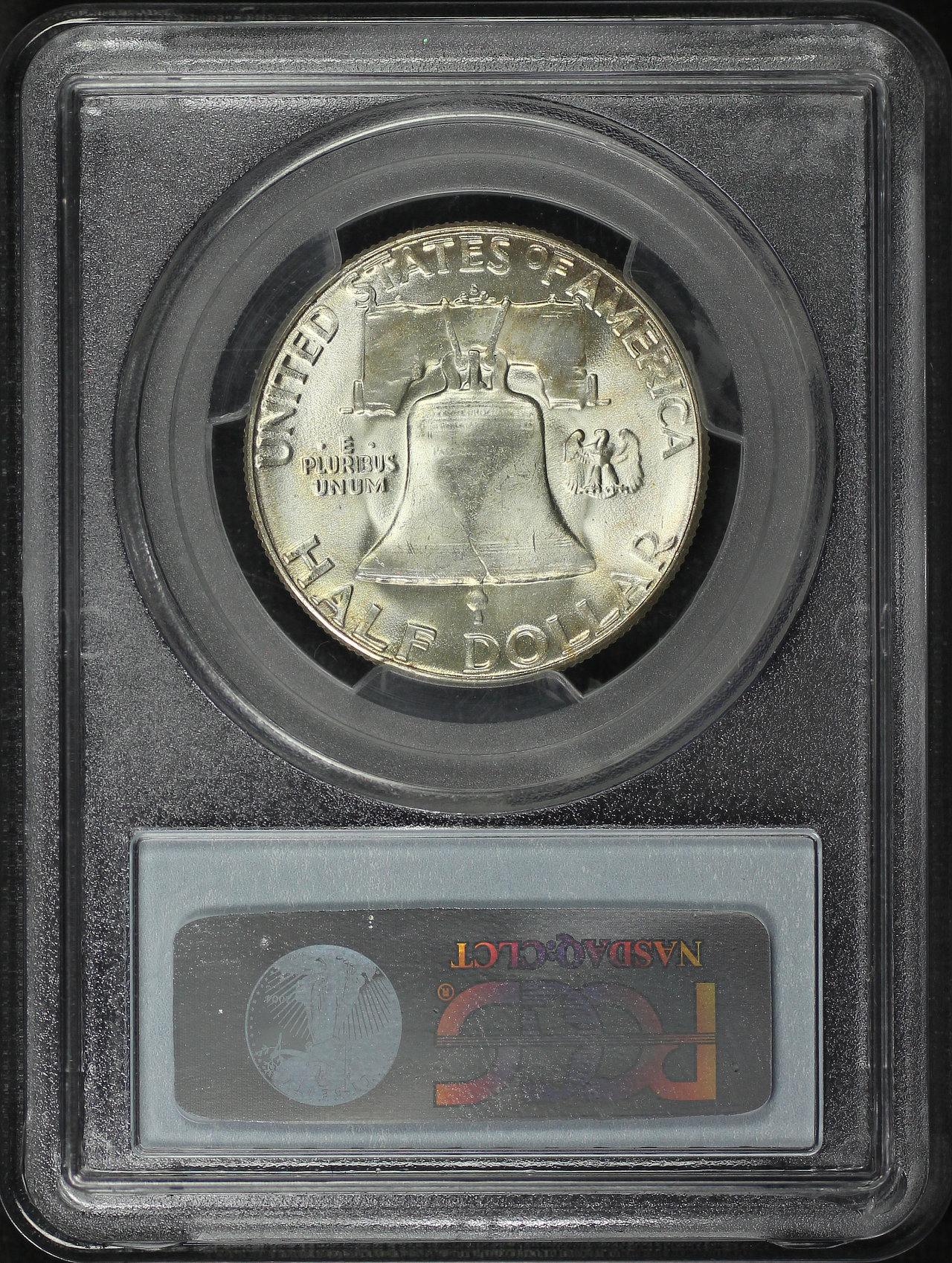 Reverse of this 1953-S Franklin Half Dollar PCGS MS-66