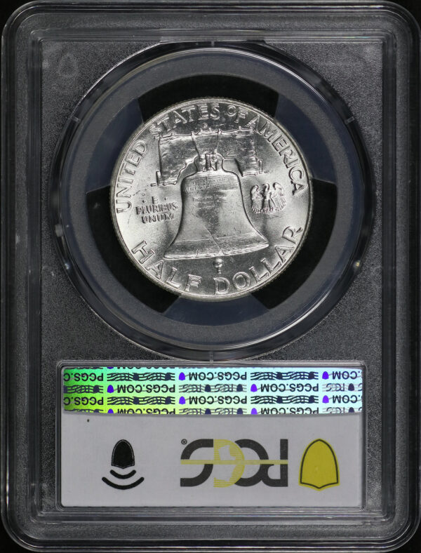 Reverse of this 1960-D Franklin Half Dollar PCGS MS-62