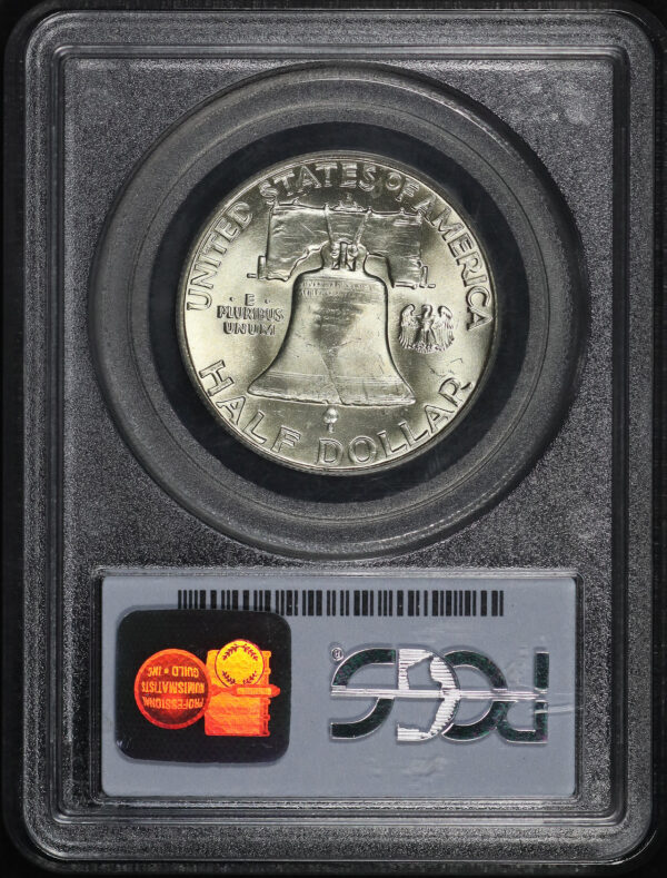 Reverse of this 1961-D Franklin Half Dollar PCGS MS-64