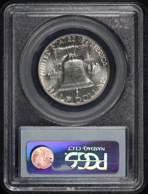Reverse of this 1951 Franklin Half Dollar PCGS PR-66
