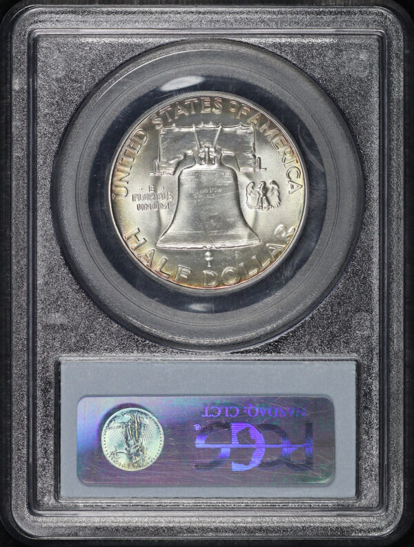 Reverse of this 1953 Franklin Half Dollar PCGS PR-66