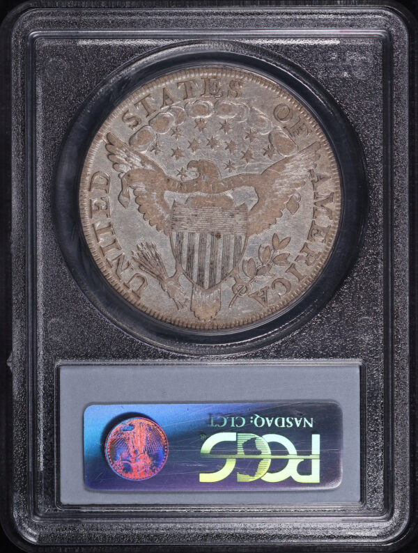 Reverse of this 1803 Small 3 Draped Bust Dollar PCGS F-15