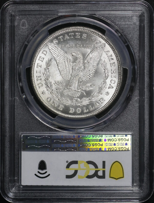 Reverse of this 1878 Morgan Dollar 8TF PCGS MS-63