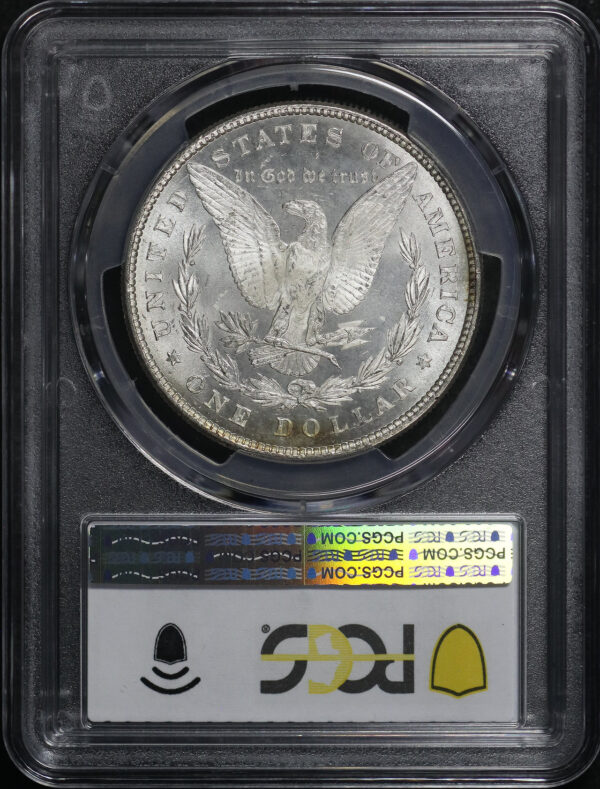 Reverse of this 1878 Morgan Dollar 8TF PCGS MS-63