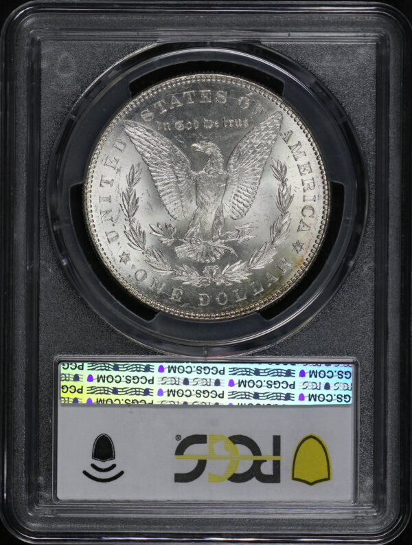 Reverse of this 1878 Morgan Dollar 7TF, Reverse of PCGS MS-62