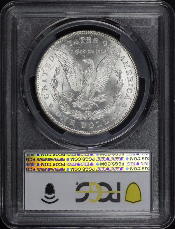 Reverse of this 1878 Morgan Dollar 7TF, Reverse of PCGS MS-63