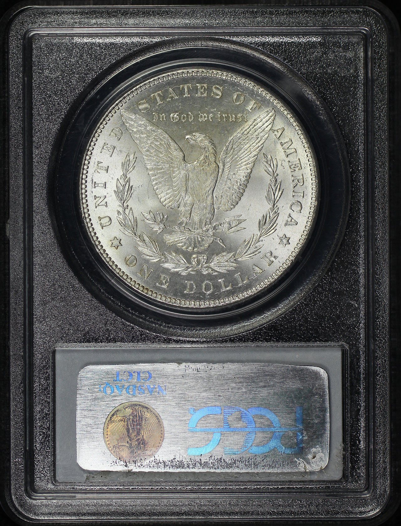 Reverse of this 1878 7TF Morgan Dollar Reverse of 1878 PCGS MS-64