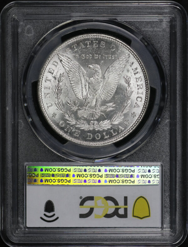 Reverse of this 1878 Morgan Dollar 7TF, Reverse of 1879 PCGS MS-61