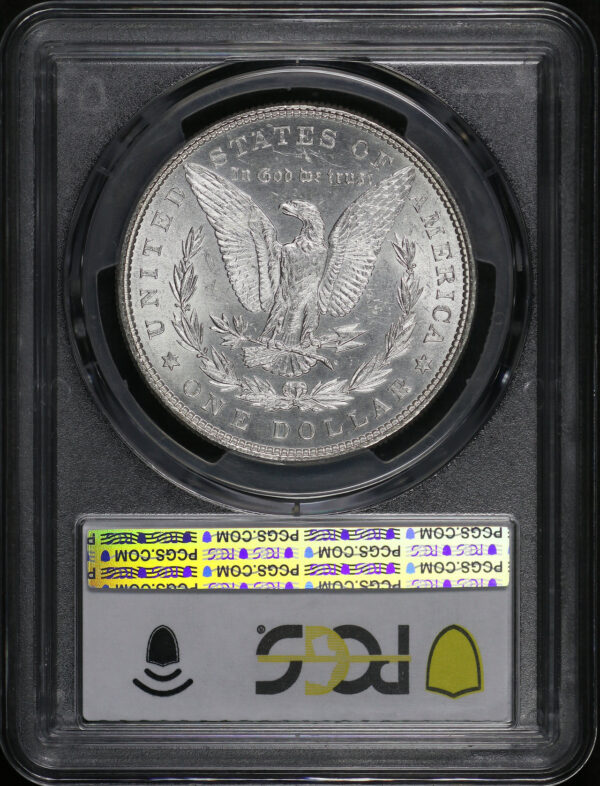 Reverse of this 1878 7TF Morgan Dollar Reverse of 1879 PCGS MS-62