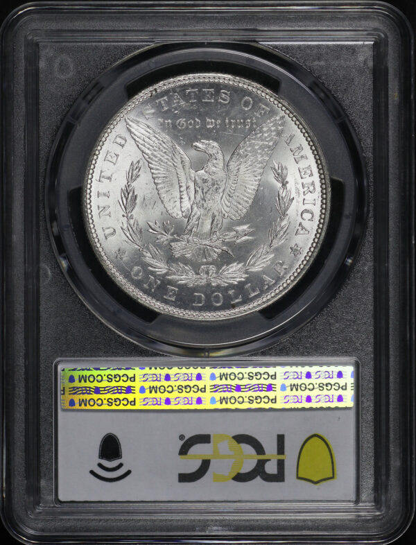 Reverse of this 1878 7TF Morgan Dollar Reverse of 1879 PCGS MS-62