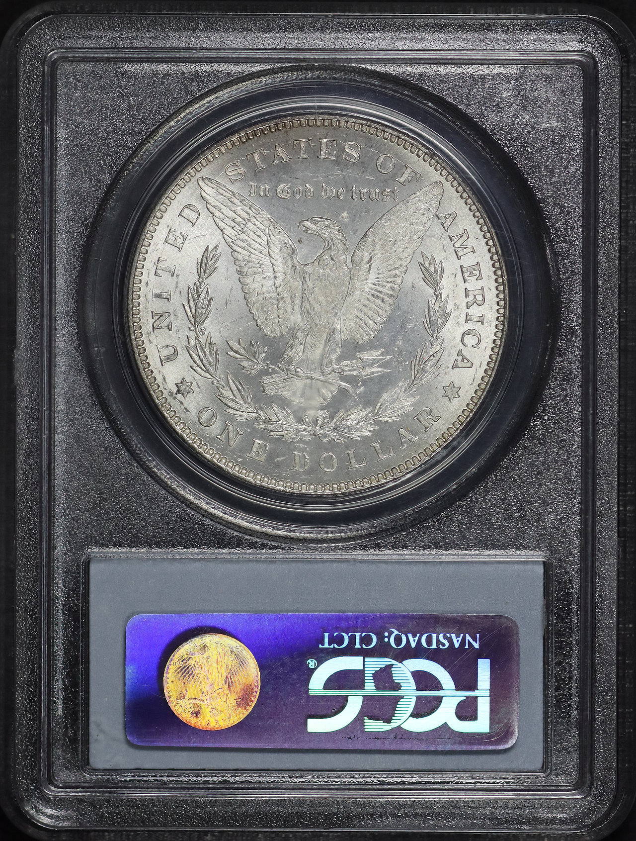 Reverse of this 1878 7/8TF Strong Morgan Dollar PCGS MS-63