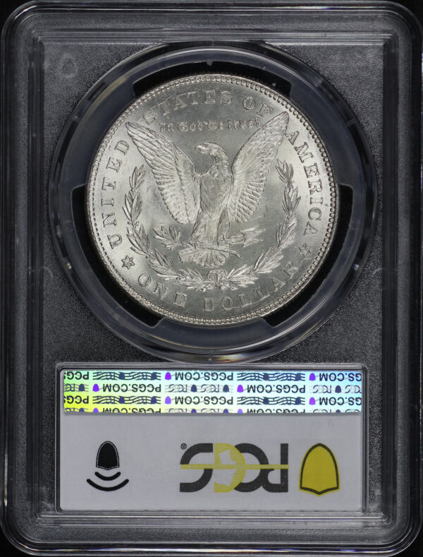 Reverse of this 1878 7/8TF Strong Morgan Dollar PCGS MS-63