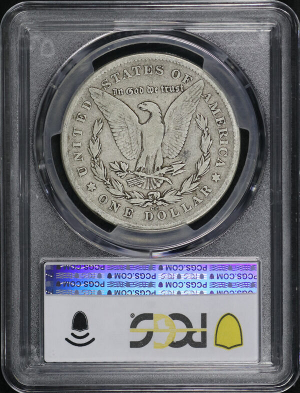 Reverse of this 1878-CC Morgan Dollar PCGS VG-08
