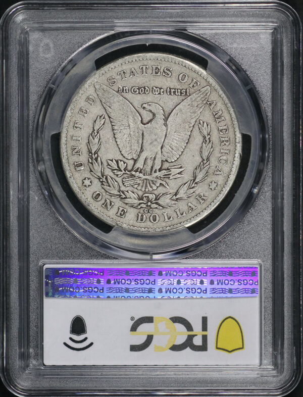 Reverse of this 1878-CC Morgan Dollar PCGS VG-10