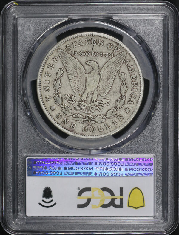 Reverse of this 1878-CC Morgan Dollar PCGS VG-10