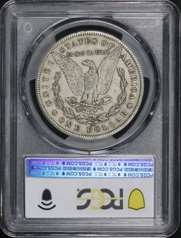 Reverse of this 1878-CC Morgan Dollar PCGS VF-20
